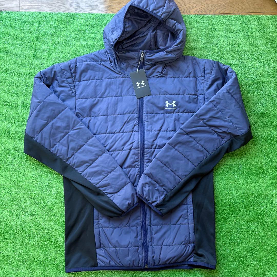 アンダーアーマー UA 防寒 メンズ ジャケット ダウン コート M アウター