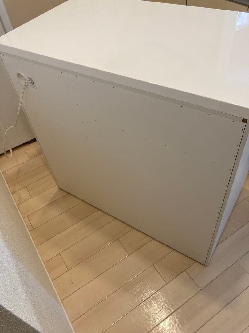 maro⭐︎キッチンカウンター(レジューム 90TL-R WH)