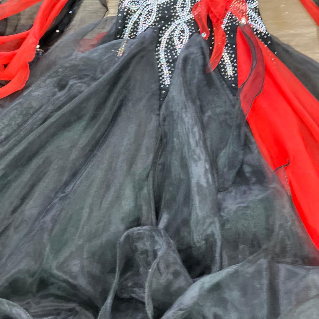 3.4 社交ダンス 競技会 デモ用 ドレス モダン スタンダード Mサイズ