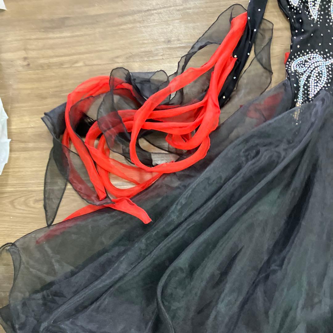 3.4 社交ダンス 競技会 デモ用 ドレス モダン スタンダード Mサイズ