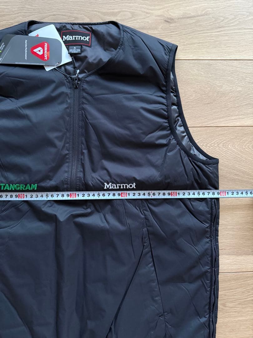マーモット　タングラム　インシュレーションベスト　ブラック　XL