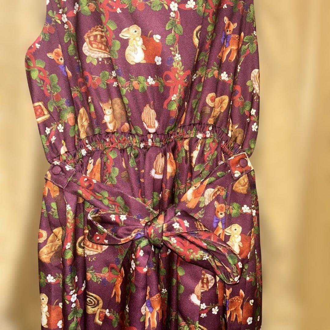 axes femme kawaii 森のケーキ屋さんジャンスカセット(ワイン)