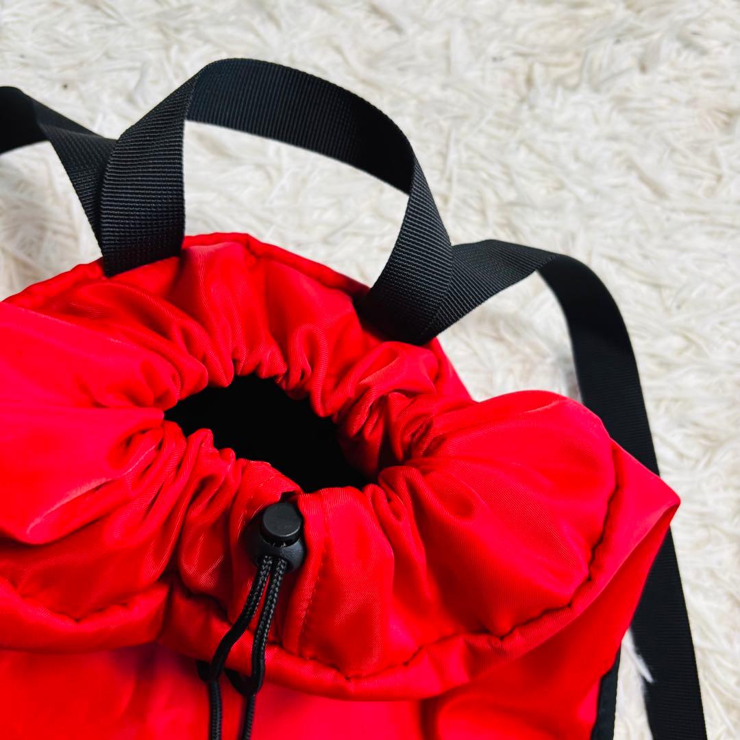 パーリーゲイツ　ナップサック　リュックサック　赤