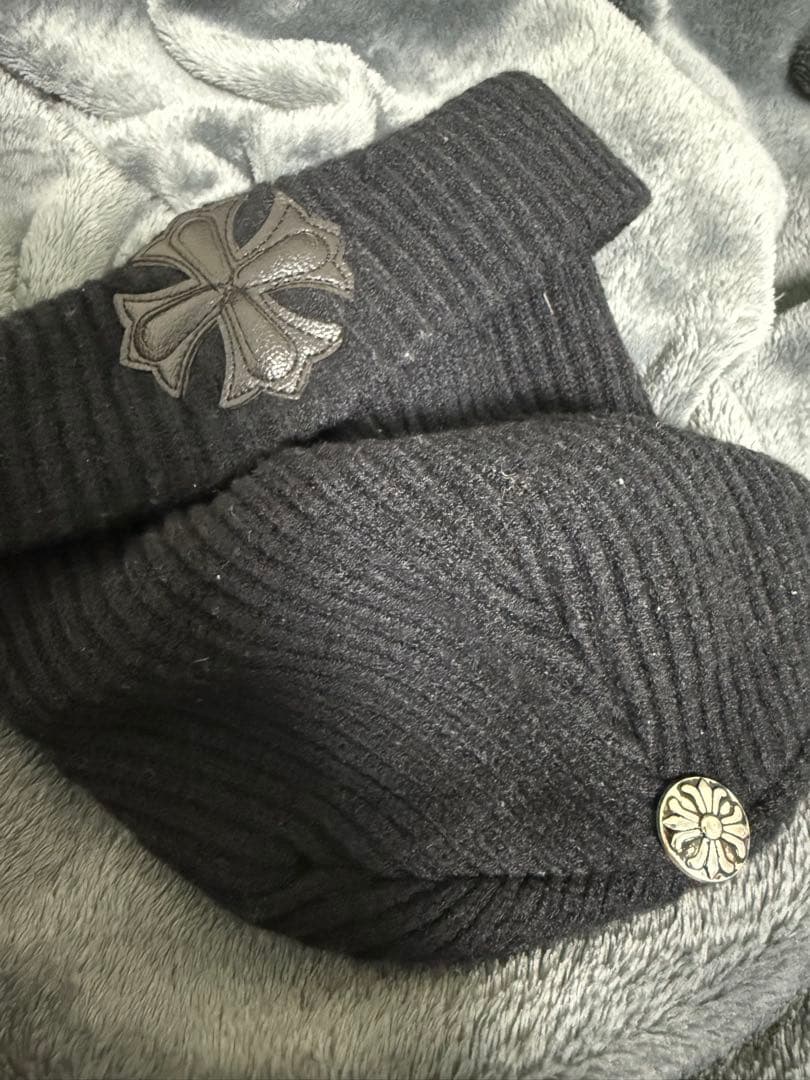 【お値下げ不可】CHROME HEARTSニット帽 ビーニー　クロムハーツ