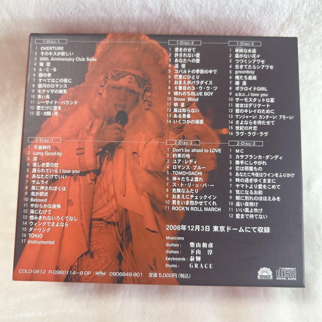 ✨未使用級✨　レア物　ジュリー祭り 沢田研二　6枚組ライブアルバム　人間60年