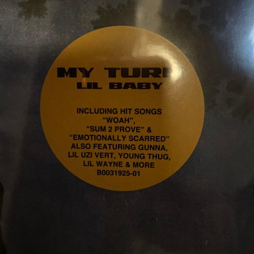 Lil Baby My Turn レコード　LP盤 新品未開封