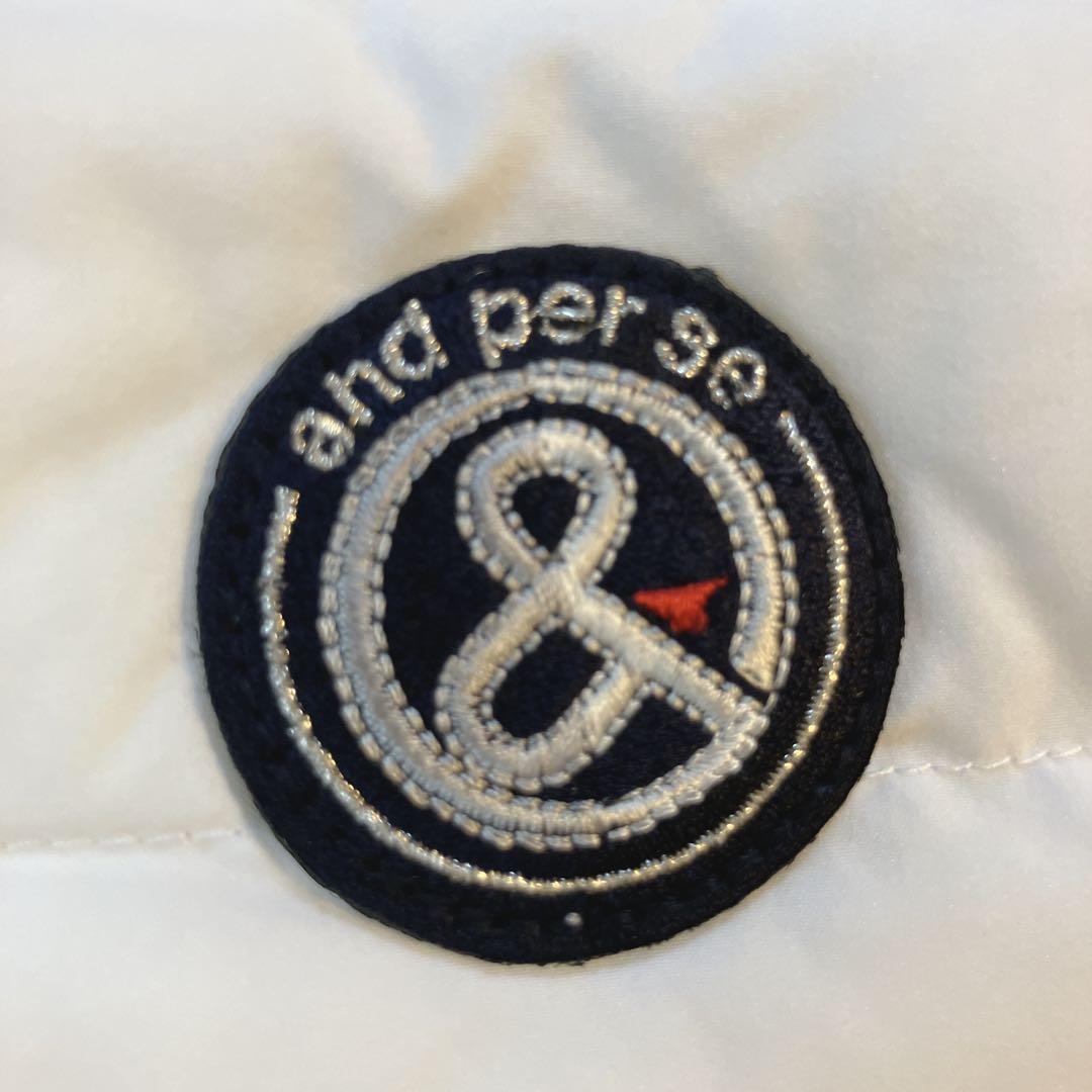 タグ付新品【2023年モデル】and per se ビッグロゴ　中綿スカート　S