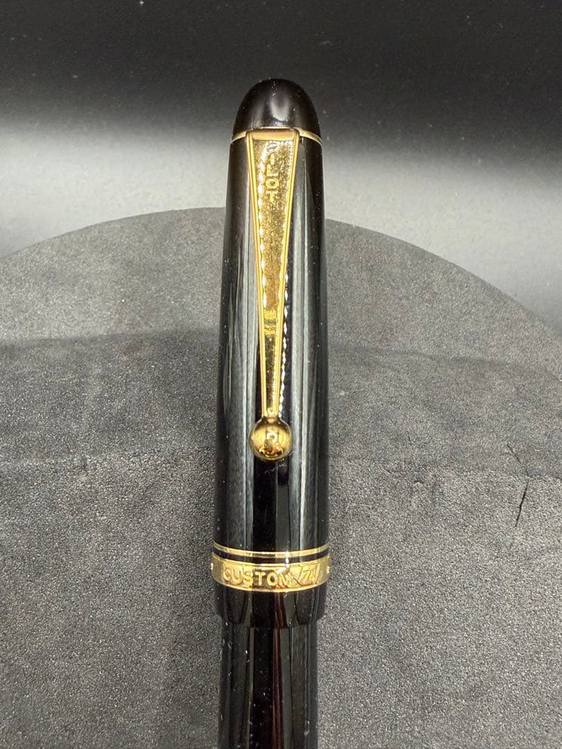 Pilot CUSTOM 74 万年筆　グランセ&ボールペン　革製筆入れ