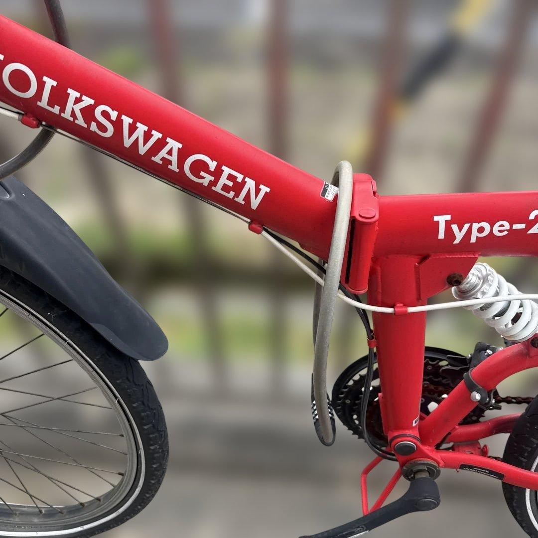Volkswagen Type-2 クロスバイク レッド