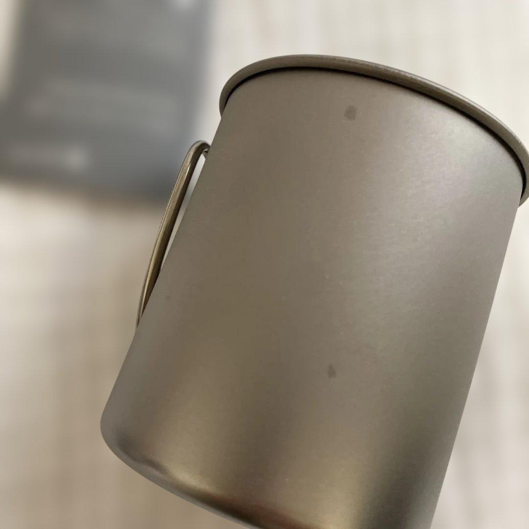 【未使用】 peak チタンマグカップ 300ml 450ml セット