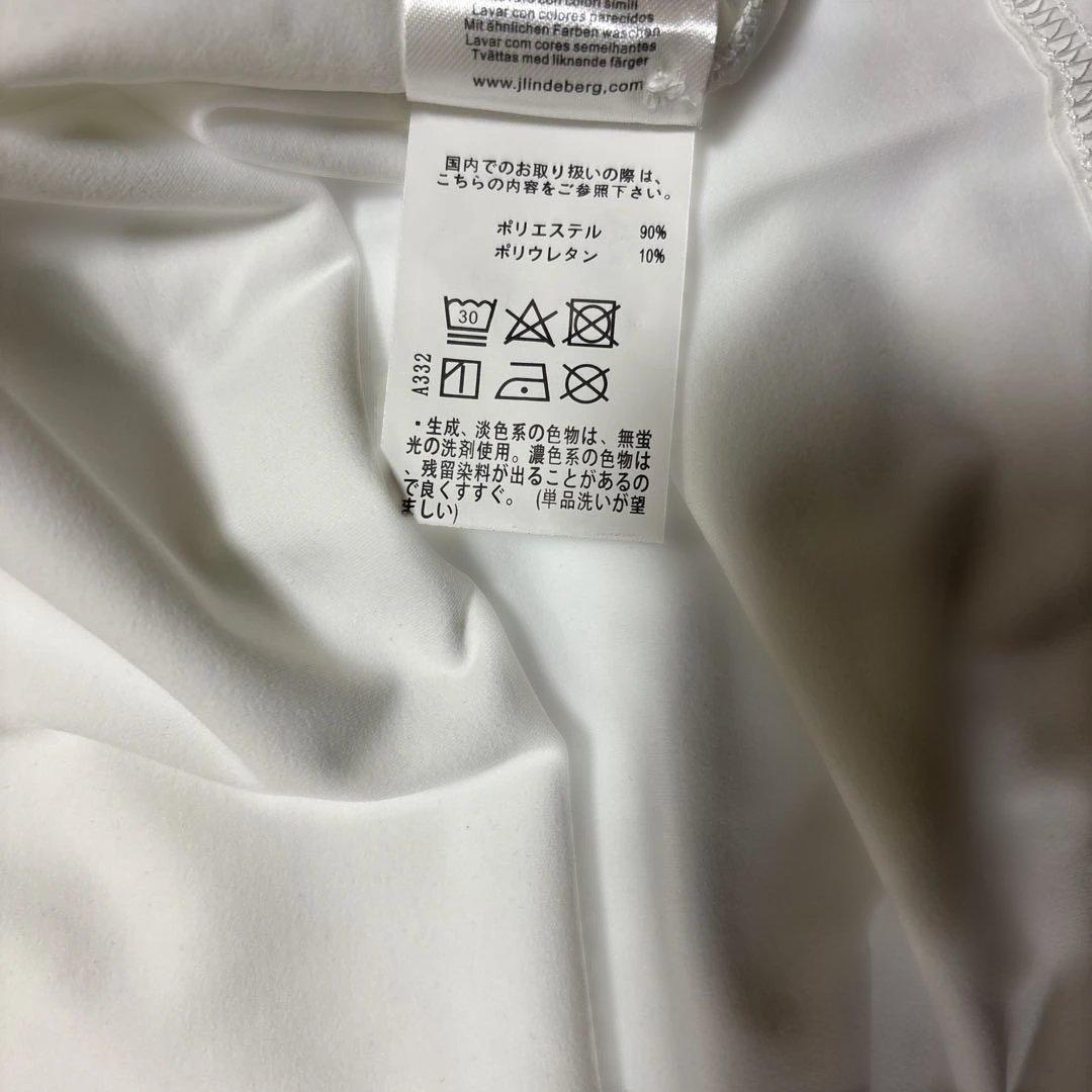 ☆新品☆J.LINDEBERG ジェイリンドバーグホワイト 長袖ポロシャツXXL