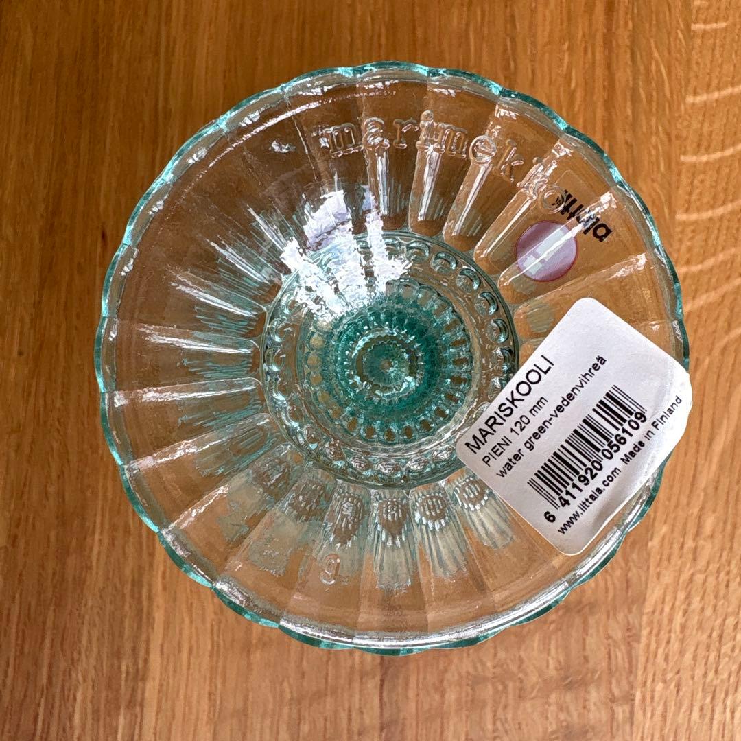  marimekko　マリボウル120ｍｍ　ウォーターグリーン