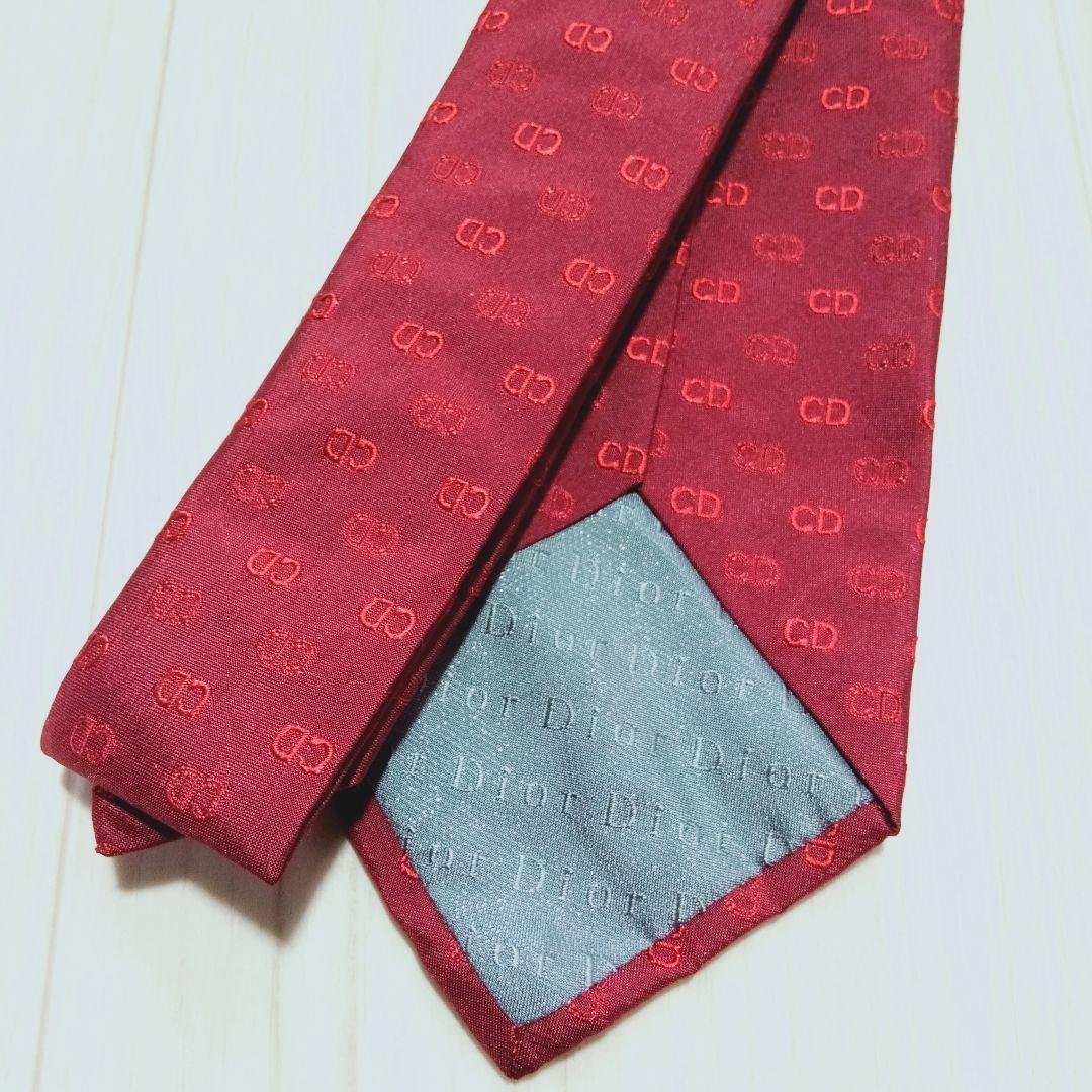 新品タグ付 ChristianDiorクリスチャンディオール ネクタイ ビジネス