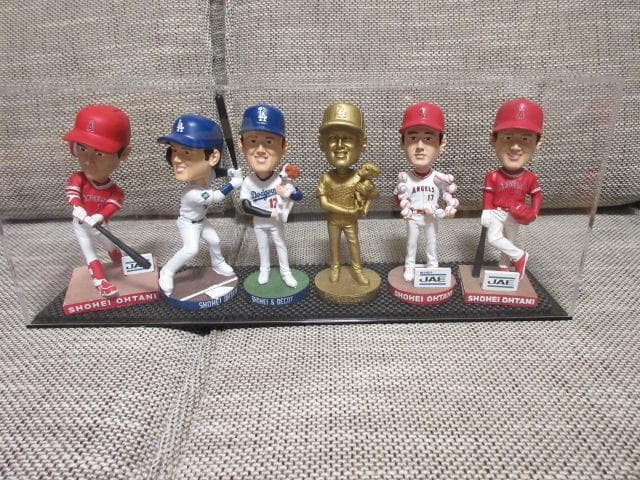 大谷翔平 ボブルヘッド ６体set USED！ 正規品！ 球場限定品