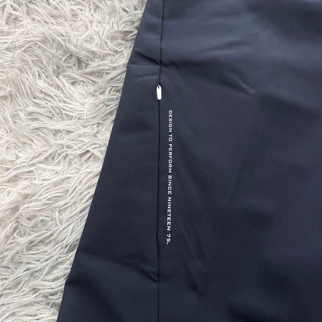 新品　オークリー　パンツ　スカル　テーパード　ストレッチ　秋冬　ネイビー　33