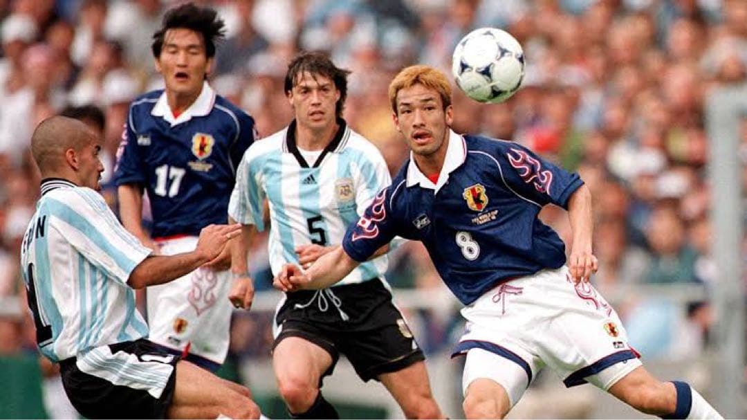 正規品1998年日本代表 ユニフォーム フランスW杯 中田英寿
