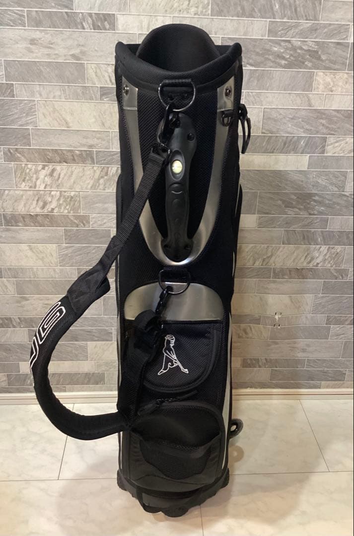 PING ピン　キャディバッグ　ブラック系　軽量モデル　6分割