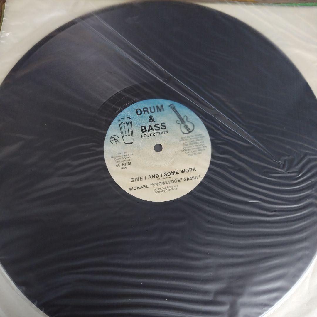 激レア美盤オリジナルKnowledge DRUM & BASS Dub-wise