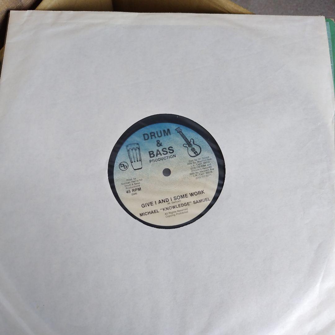 激レア美盤オリジナルKnowledge DRUM & BASS Dub-wise