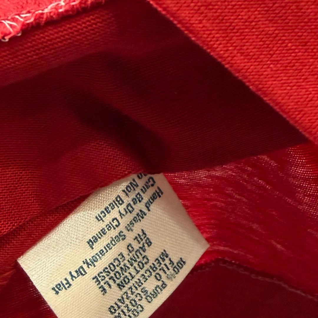 70s フィラFILA ノースリーブ　テニスウェア　デットストック　イタリア製