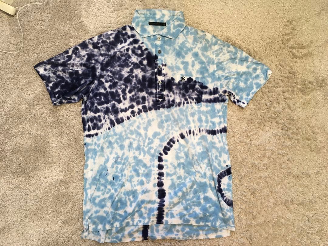 GREYSON グレイソン ゴルフ ポロシャツ タイダイ M（L）