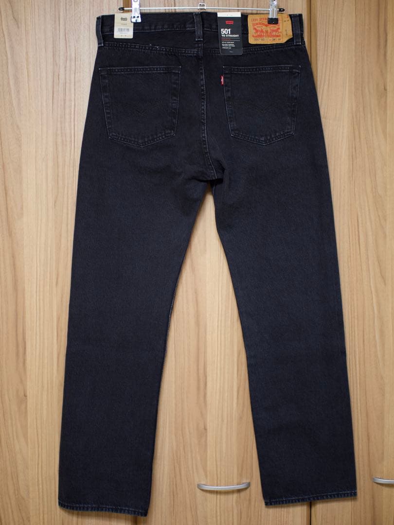 Levi's 501 '93 ストレート W34 34インチ　リーバイス 黒