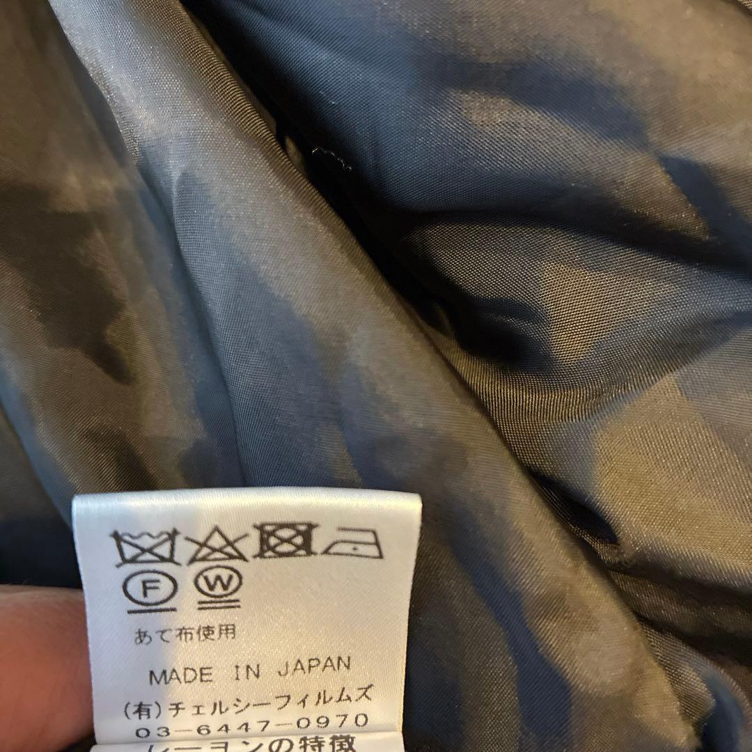 ぐれーす美品　SINME ドット柄 ロングワンピース 七分袖　Sサイズ