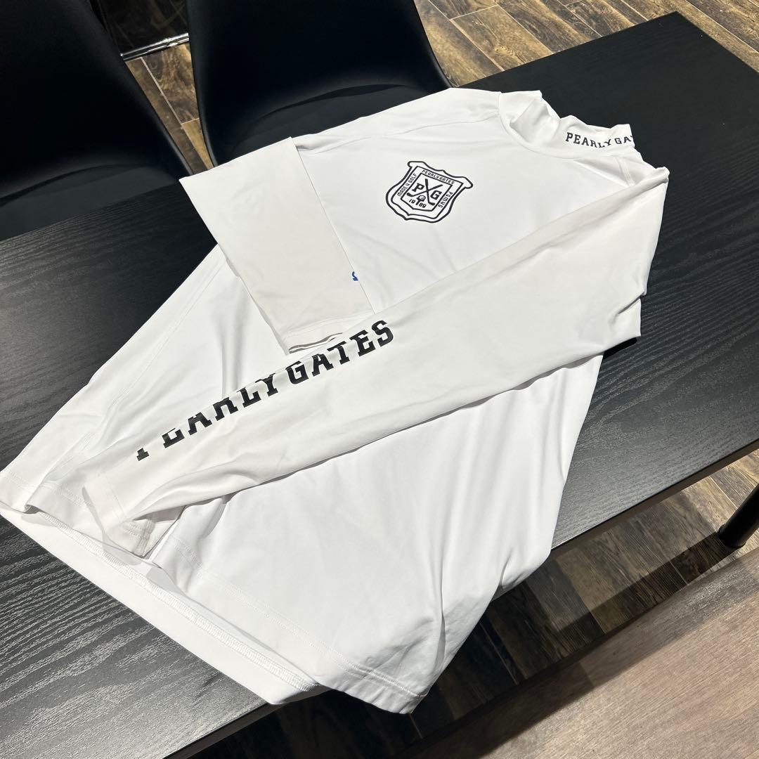 【希少】パーリーゲイツ PEARLY GATES ゴルフホワイトアンダーシャツ