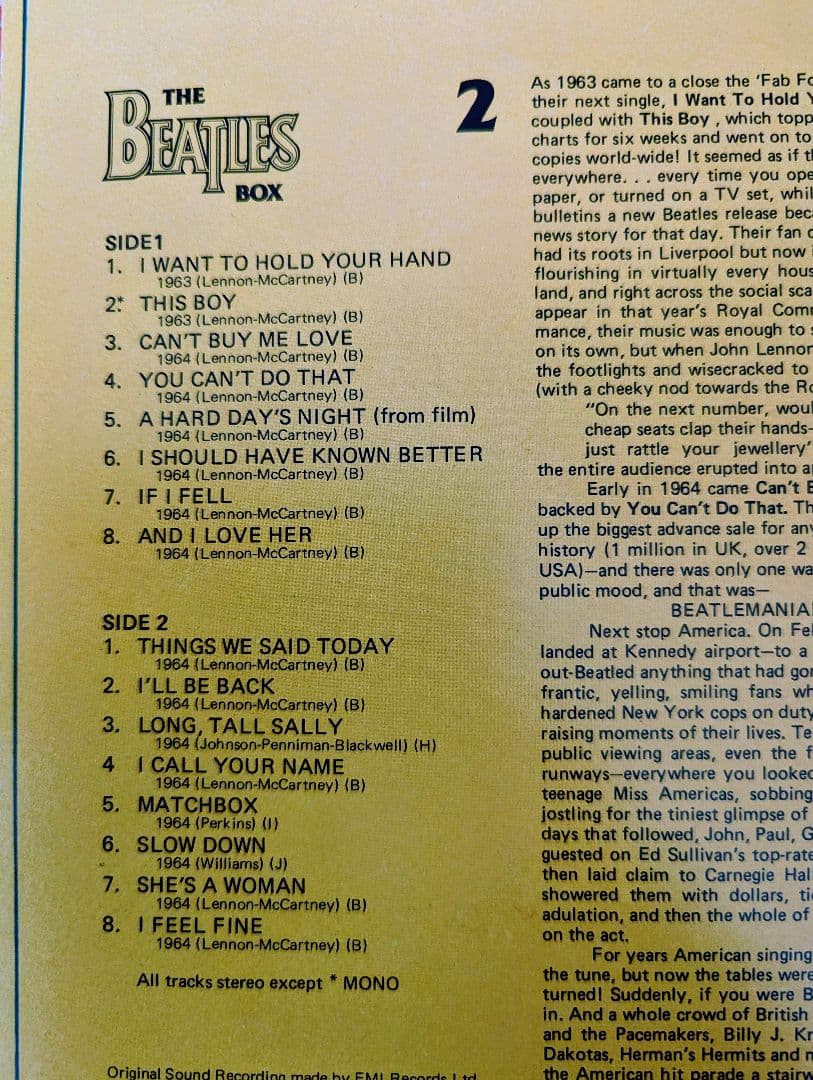 【希少ポスター付/8枚組】ザ・ビートルズ・ボックス リヴァプールより愛を込めて