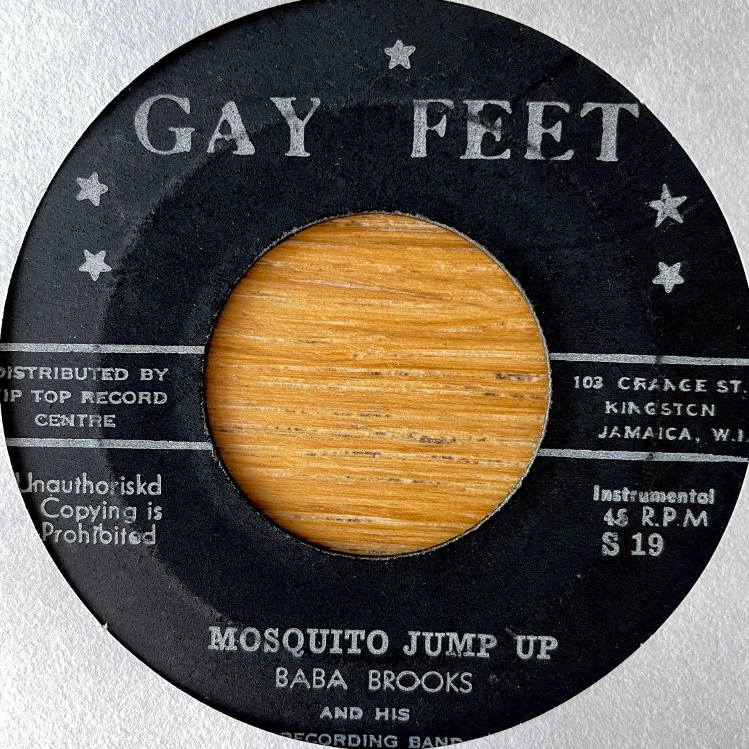 7\" Joe White Any Time Baba Brooks ska スカ