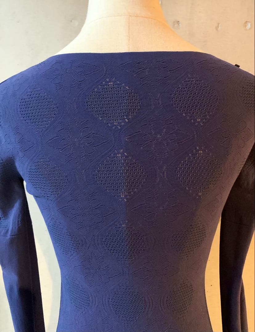 チャコット　ノーソーイングニット　バイカラー