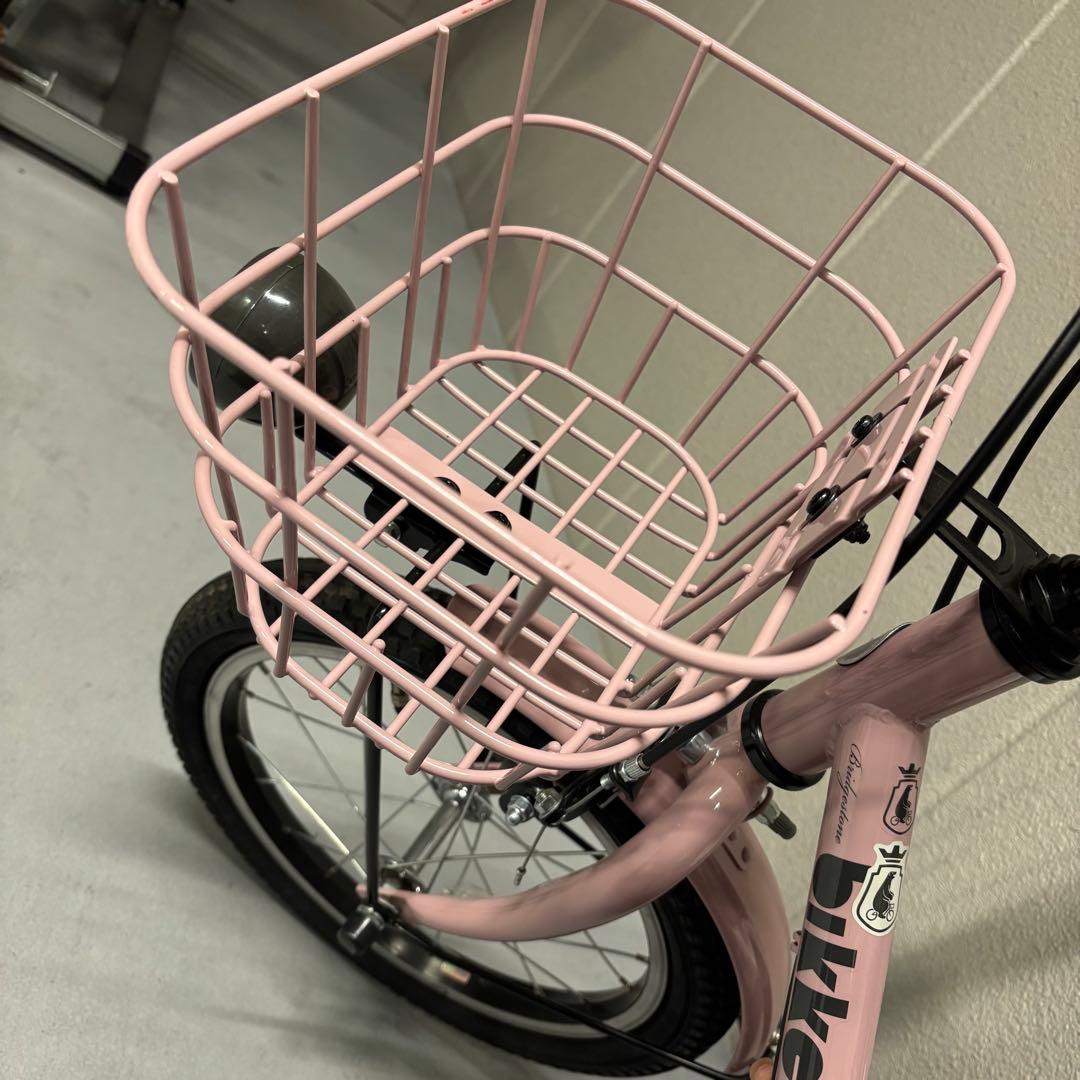 美品　ブリヂストン ビッケM 16インチ 補助輪付 ピンク 送料込み