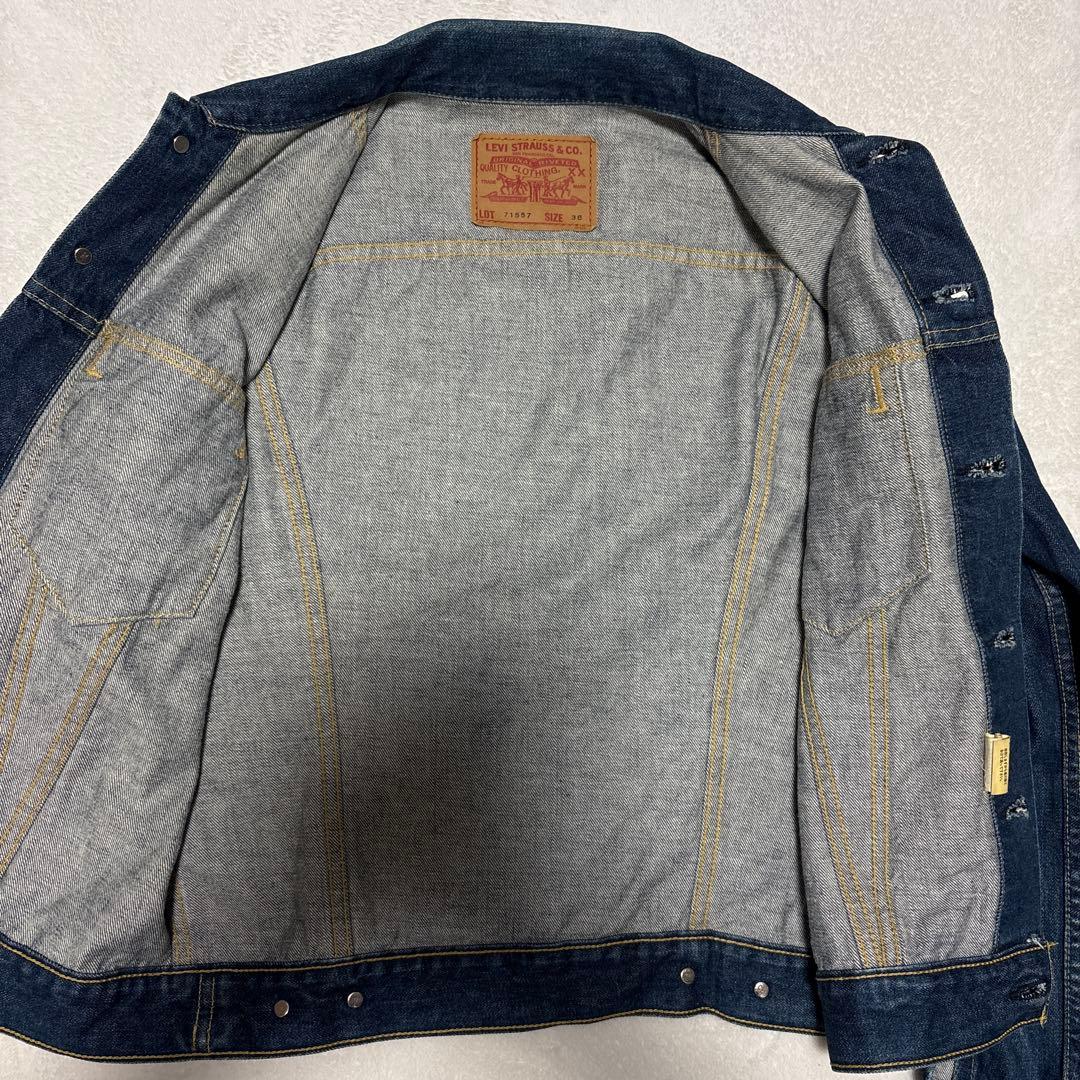 リーバイス　71557 90s 日本製　3rd デニムジャケット　38