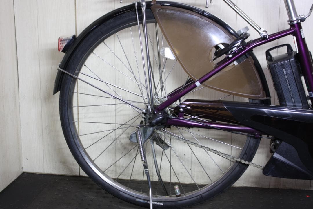 ブリヂストンアシスタDX A6D26 8.7AH 26インチ 3段 LED 紫色