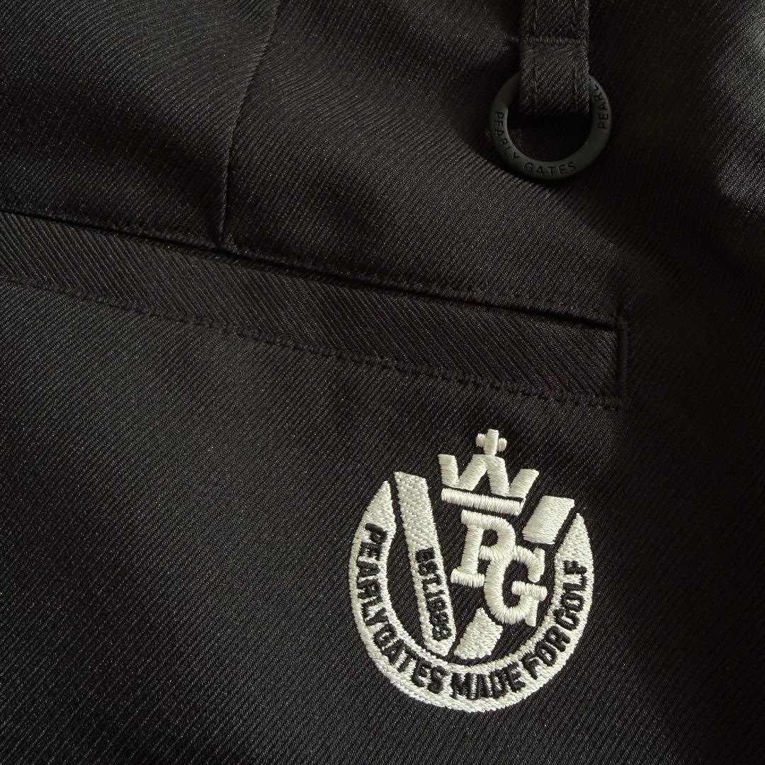 未使用級　パーリーゲイツ　パンツ　黒　4 M〜L相当　ブラックシリーズ　美品