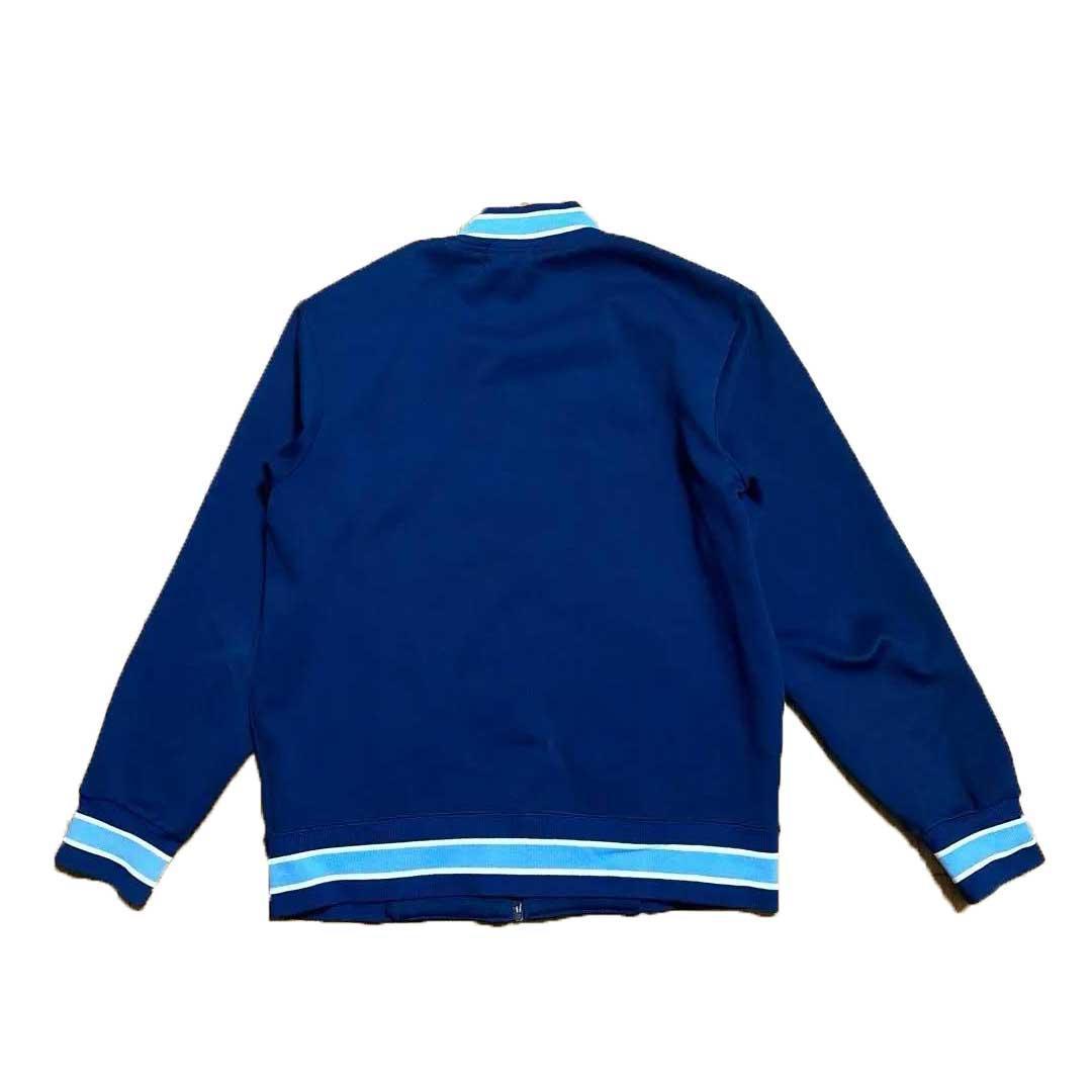 80s FRED PERRY トラックジャケット 紺 水色 2 古着 ジャージ