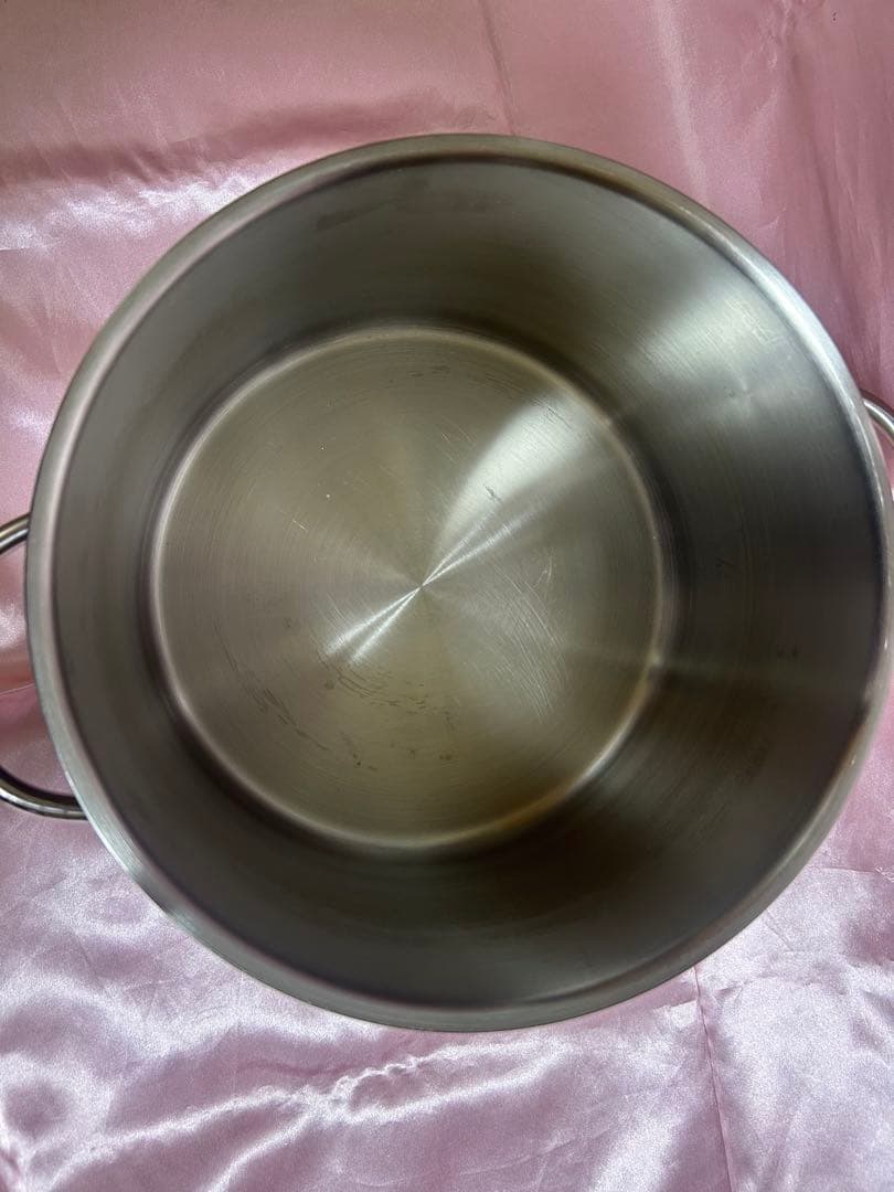 フィスラー 24cm ステンレス製両手鍋 ガラス蓋付き