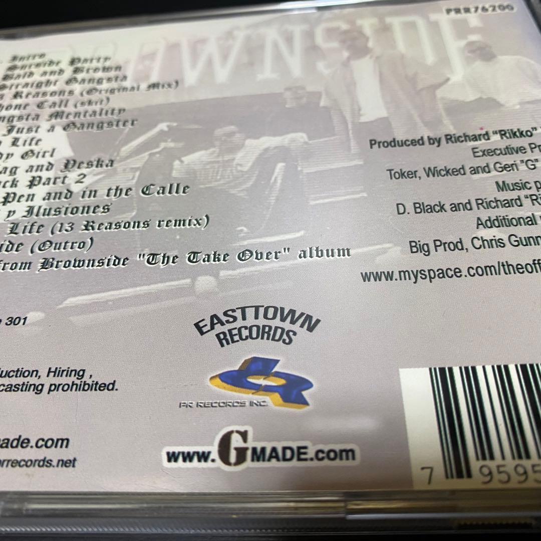 洋楽 BROWNSIDE/TRECE RAZONES(13 REASONS)