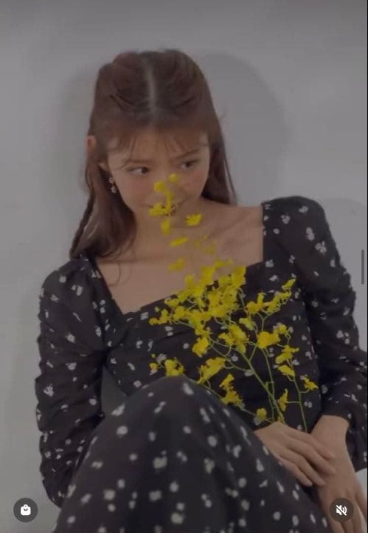 リリアンカラット　マーガレットギャザーワンピース　新品未使用タグ付き