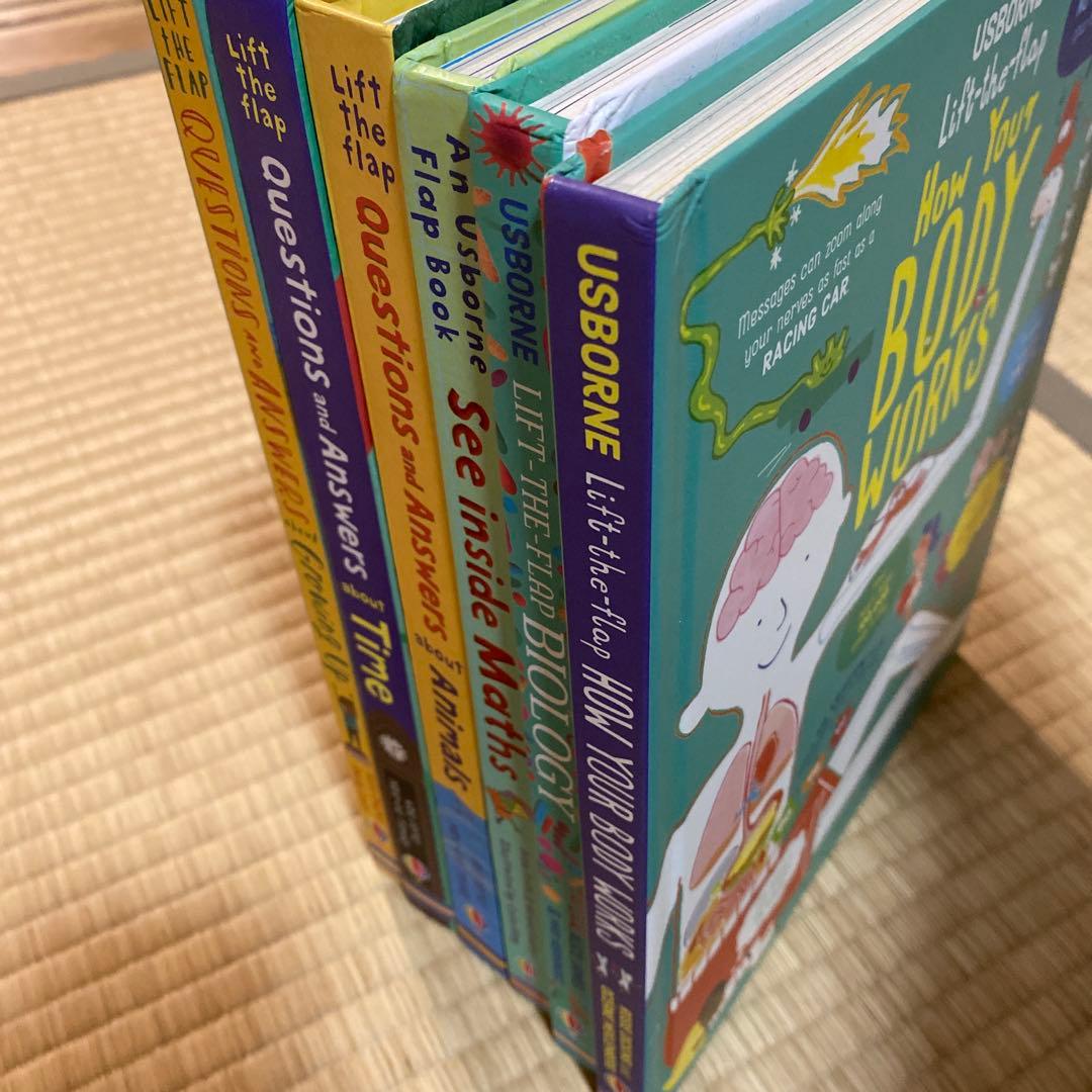 英語絵本Usborne フラップ絵本セット 6冊