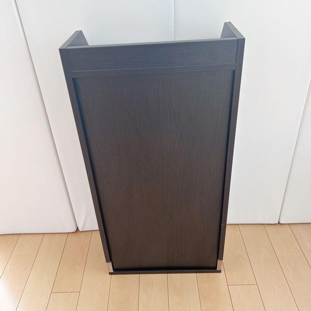 JKプラン 薄型カウンター 下収納 チェスト 幅 40 ダークブラウン　極美品
