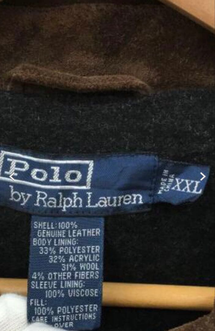 レアサイズ　Polo Ralph Lauren 90s スウェードジャケット