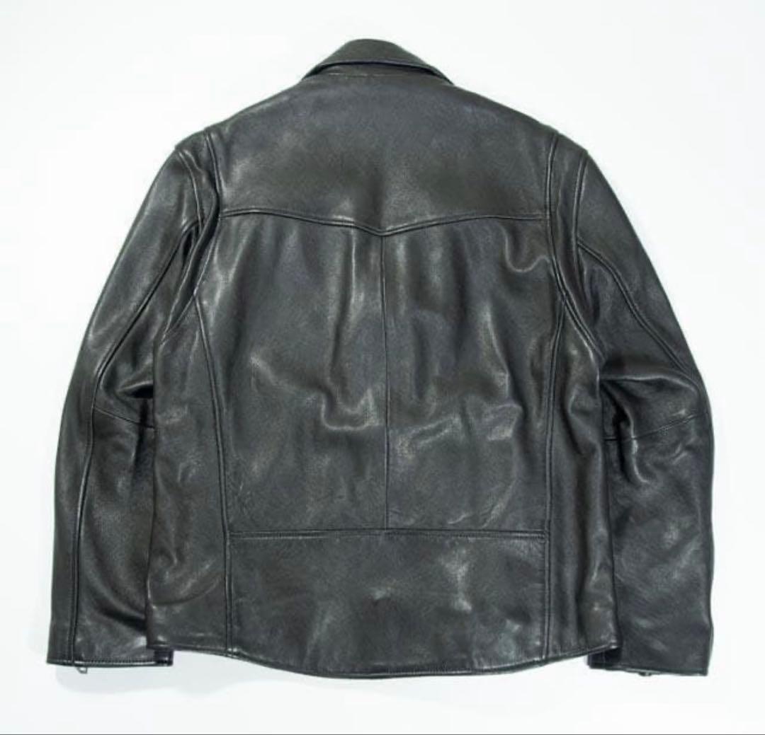 ミスターオリーブ　ダブルライダース　レザージャケット　オーバーサイズ　本革