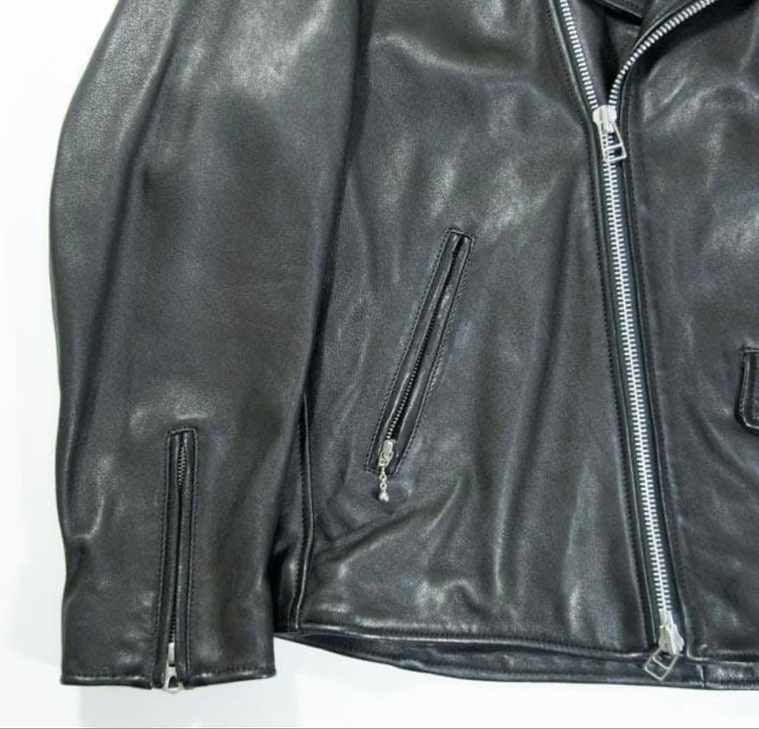 ミスターオリーブ　ダブルライダース　レザージャケット　オーバーサイズ　本革