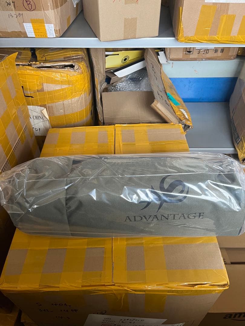 ADVANTAGE コット キャンプ 2way 軽量 耐荷重150kg カーキ