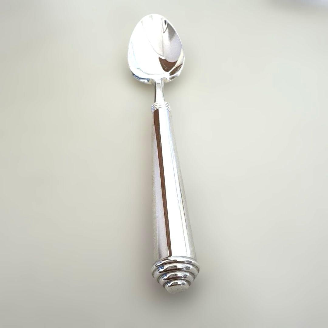 希少　Dior ティースプーン&レスト シルバープレーテッドメタル