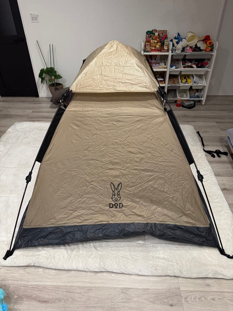 ディーオーディー DOD T2-629-TN ワンタッチテント タン