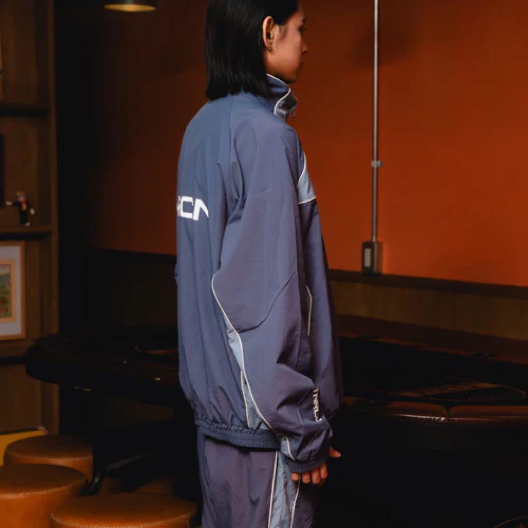 TNRCN NYLON JACKET GRAY RUFFLOG サイズM