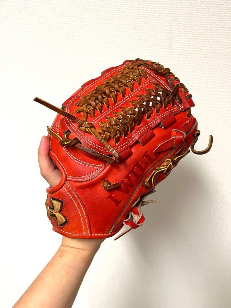 508 アンダーアーマー 型抜群 極美品 即戦力 硬式 内野手用グローブ