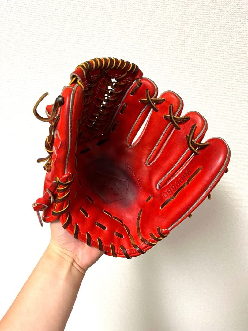 508 アンダーアーマー 型抜群 極美品 即戦力 硬式 内野手用グローブ